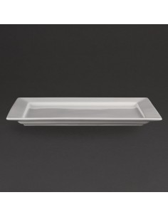 Olympia Wide Rim Rectangular Platter 400x 295mm 2