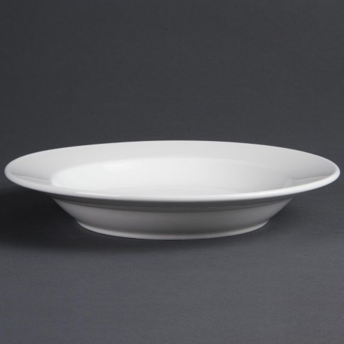 Olympia Whiteware Deep Plates 270mm