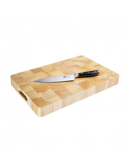 Vogue Medium Rectangular Wooden Chopping Board