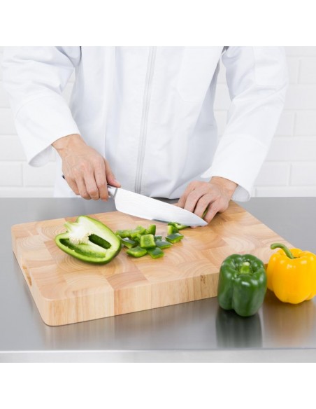 Vogue Medium Rectangular Wooden Chopping Board