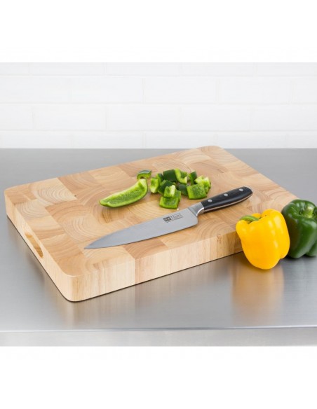 Vogue Medium Rectangular Wooden Chopping Board