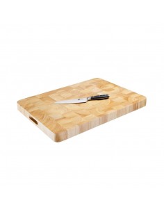 Vogue Large Rectangular Wooden Chopping Board 2