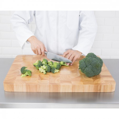 Vogue Large Rectangular Wooden Chopping Board