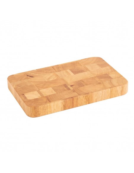 Vogue Food Grade Small Rectangular Wooden Chopping Board