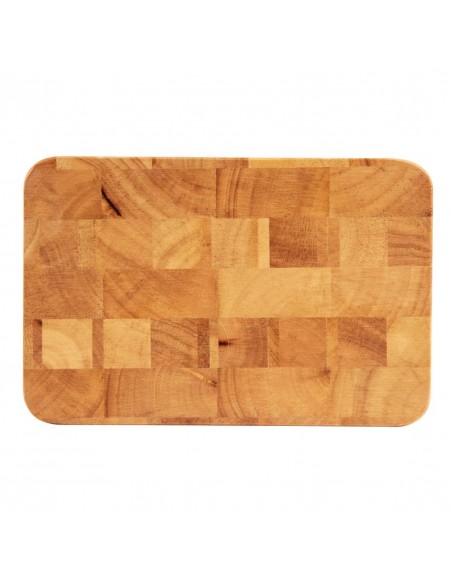 Vogue Food Grade Small Rectangular Wooden Chopping Board