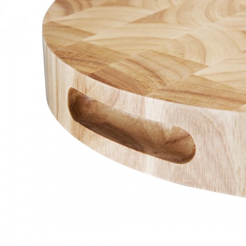 Vogue Round Wooden Chopping Board