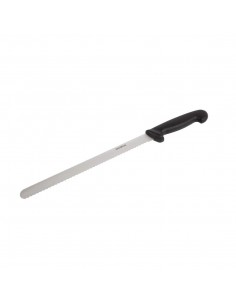 Hygiplas Serrated Slicer Black 30.5cm