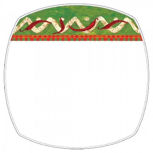 Churchill Salsa Square Plates 292mm