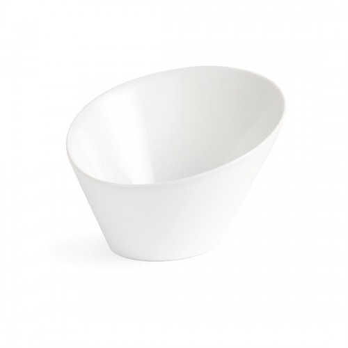 Olympia Whiteware Oval Sloping Bowls 150x 135mm