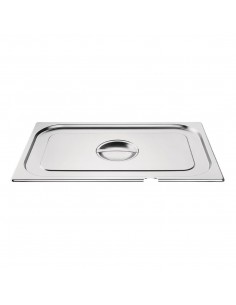 Vogue Stainless Steel 1/1 Gastronorm Notched Lid 2
