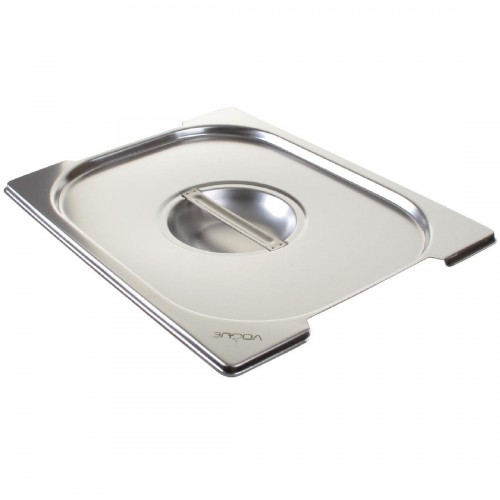 Vogue Stainless Steel 1/2 Gastronorm Handled Pan Lid