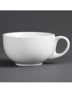 Olympia Whiteware Cappuccino Cups 284ml 10oz