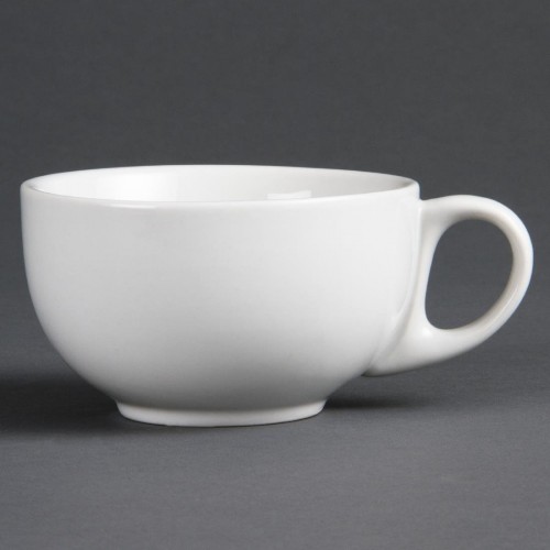 Olympia Whiteware Cappuccino Cups 284ml 10oz