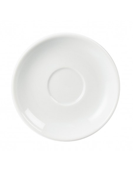 Olympia Whiteware Espresso Saucers