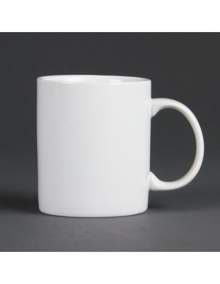 Olympia Whiteware Standard Mugs 284ml 10oz