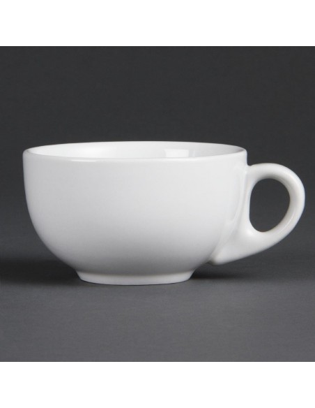 Olympia Whiteware Cappuccino Cups 200ml 7oz