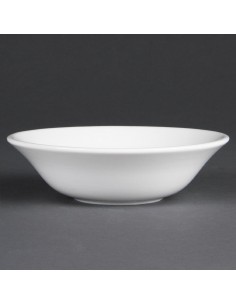 Olympia Whiteware Oatmeal Bowls 150mm