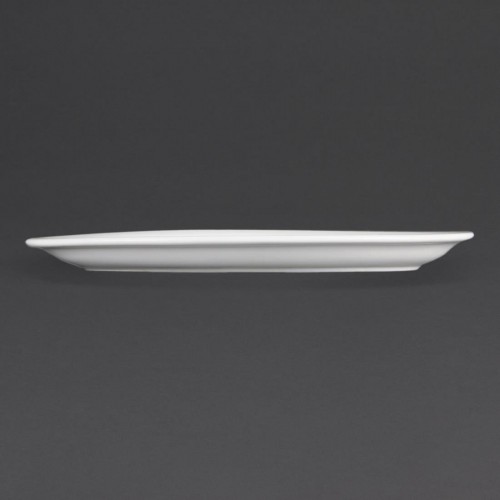 Olympia Whiteware Oval Platters 250mm