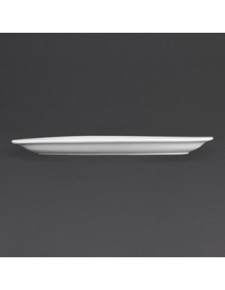 Olympia Whiteware Oval Platters 250mm