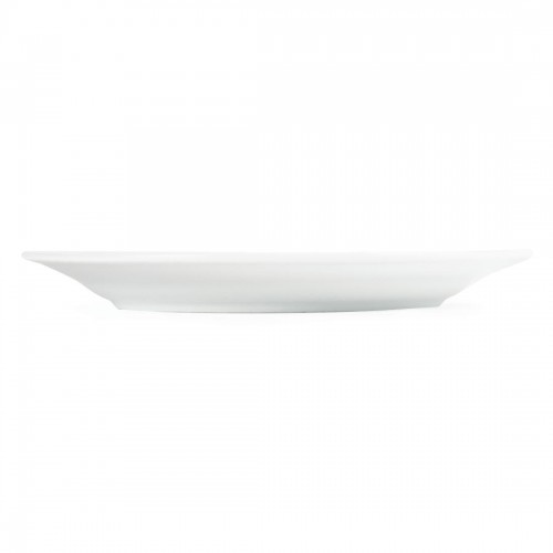 Olympia Whiteware Wide Rimmed Plates 202mm