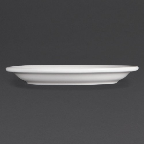 Olympia Whiteware Narrow Rimmed Plates 150mm