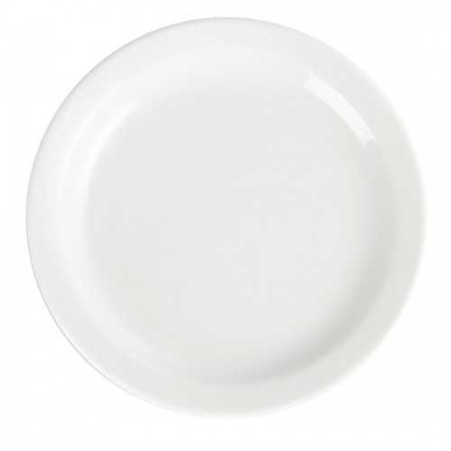 Olympia Whiteware Narrow Rimmed Plates 150mm