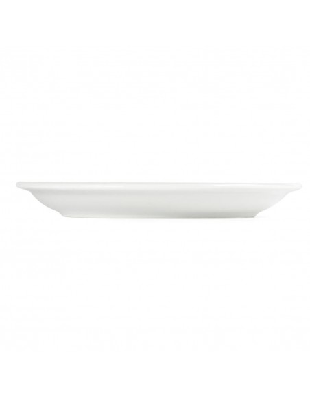 Olympia Whiteware Narrow Rimmed Plates 180mm