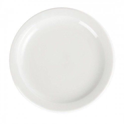 Olympia Whiteware Narrow Rimmed Plates 202mm