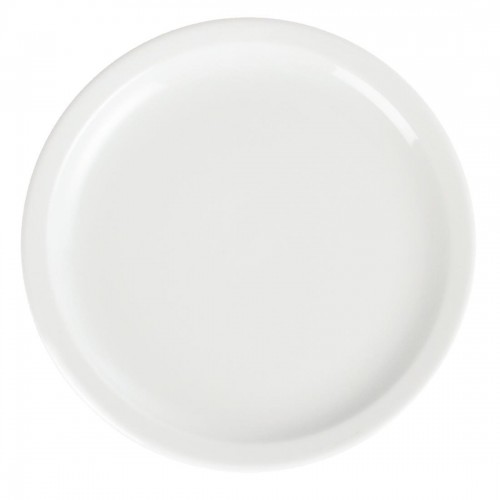 Olympia Whiteware Narrow Rimmed Plates 230mm