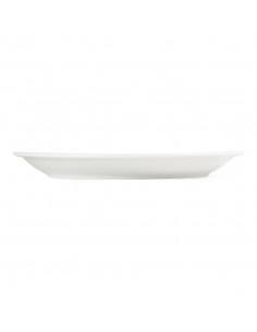 Olympia Whiteware Narrow Rimmed Plates 250mm 2