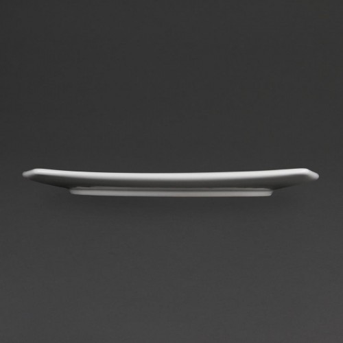Olympia Whiteware Rounded Square Plates 270mm