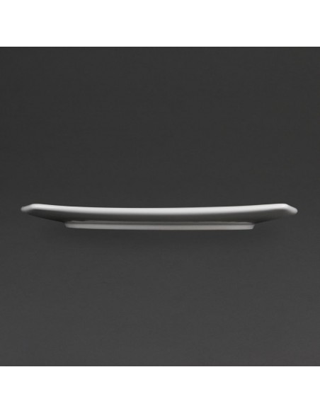Olympia Whiteware Rounded Square Plates 270mm