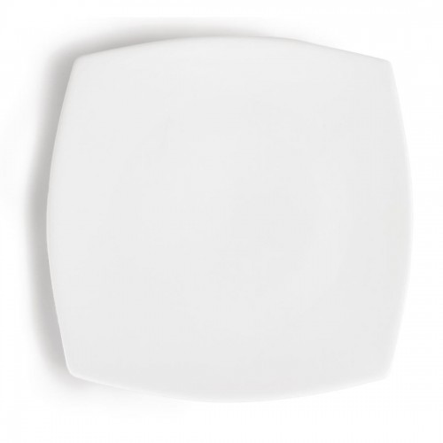Olympia Whiteware Rounded Square Plates 270mm