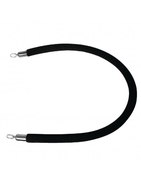 Black Rope Barrier System