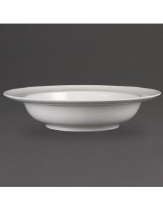 Olympia Whiteware Wide Rim Bowls 228mm 710ml 25oz