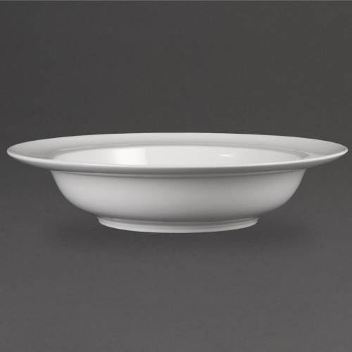 Olympia Whiteware Wide Rim Bowls 228mm 710ml 25oz