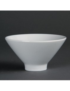 Olympia Whiteware Fluted Bowls 141mm