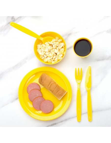 Kristallon Polycarbonate Plates Yellow 230mm