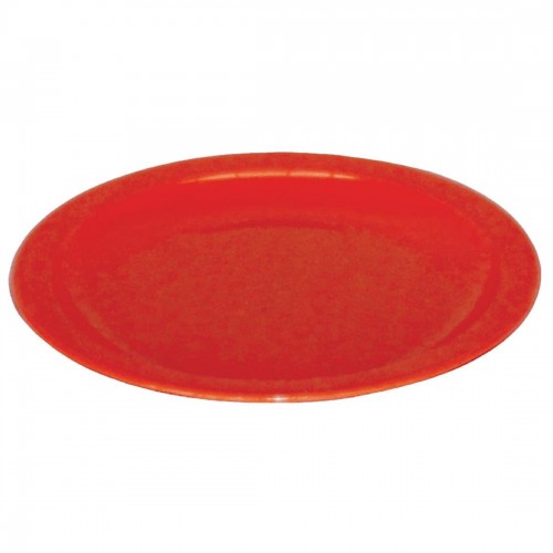 Kristallon Polycarbonate Plates Red 172mm
