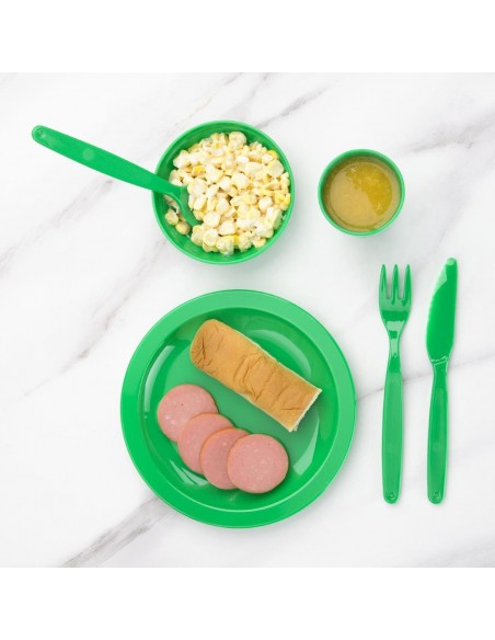 Kristallon Polycarbonate Plates Green 230mm