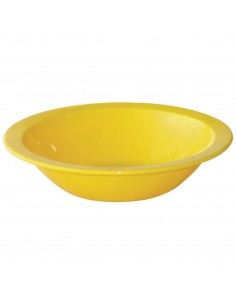 Kristallon Polycarbonate Bowls Yellow 172mm