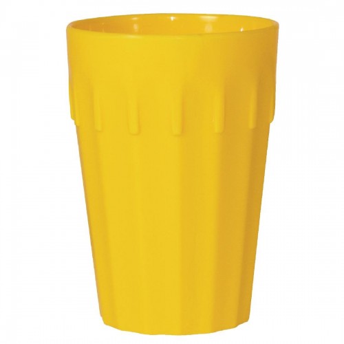 Kristallon Polycarbonate Tumblers Yellow 260ml