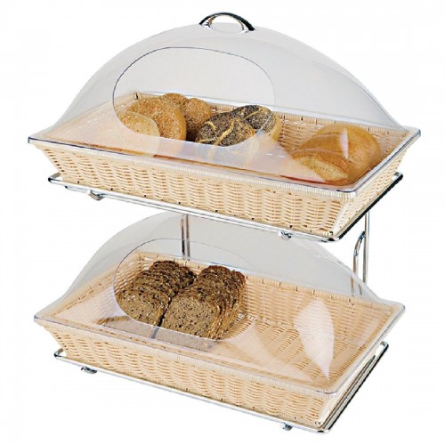 2 Tier Basket Counter Display 1/1 GN