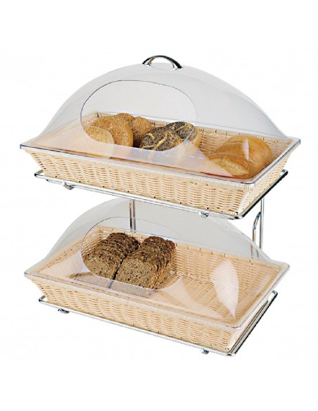 2 Tier Basket Counter Display 1/1 GN