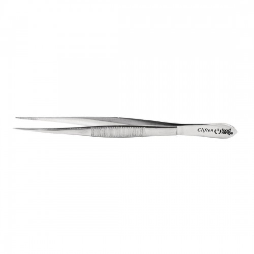 Stainless Steel Fine Tip Micro Tweezers 130mm