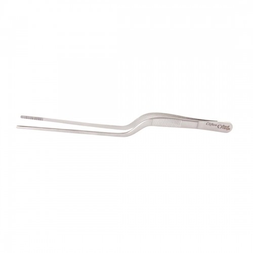 Stainless Steel Round Tip Sushi Tweezers 200mm