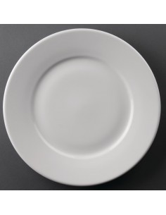 Athena Hotelware Wide Rimmed Plates 254mm