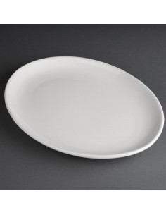 Athena Hotelware Oval Coupe Plates 254x 178mm 2