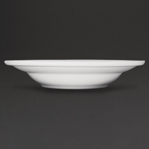 Athena Hotelware Rimmed Soup Bowls 228mm