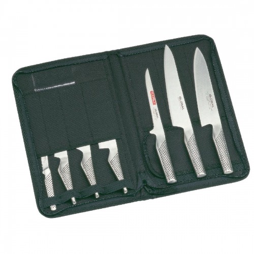 Global 7 Piece Knife Set and Case